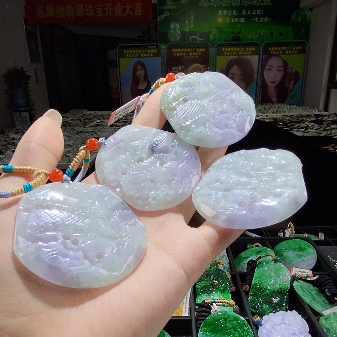 颈饰未镶嵌翡翠多样性仅发一件随机发货