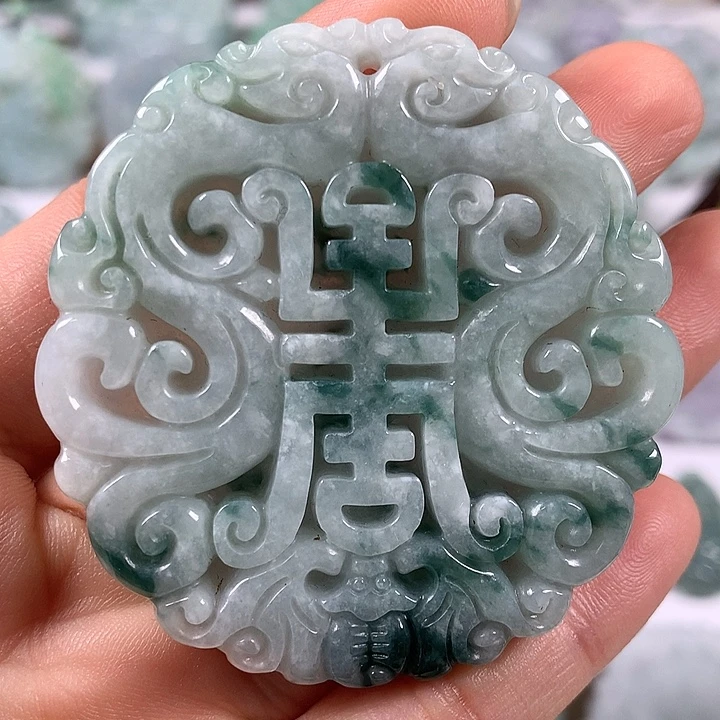 颈饰未镶嵌翡翠仿古龙行天下福利