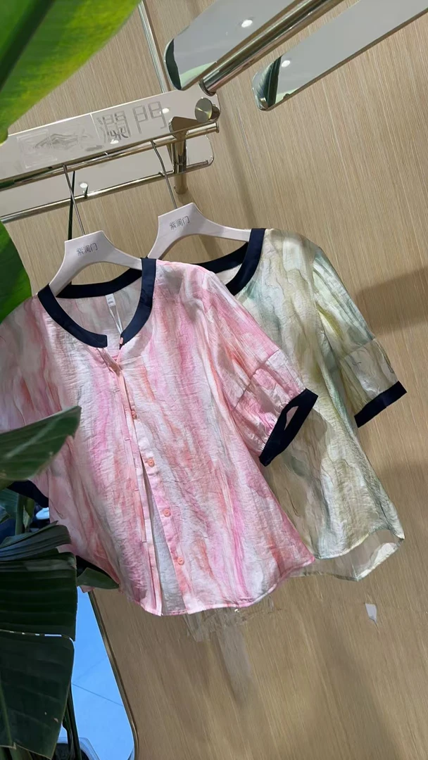 高端时尚气质百搭上衣629