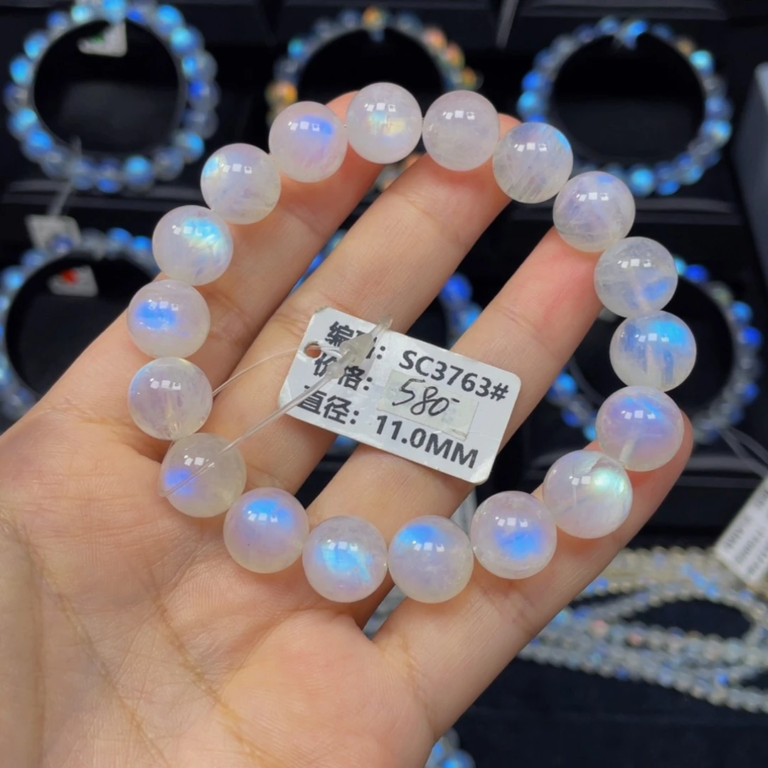 手链未镶嵌月光石紫*SC3763#11.0mm