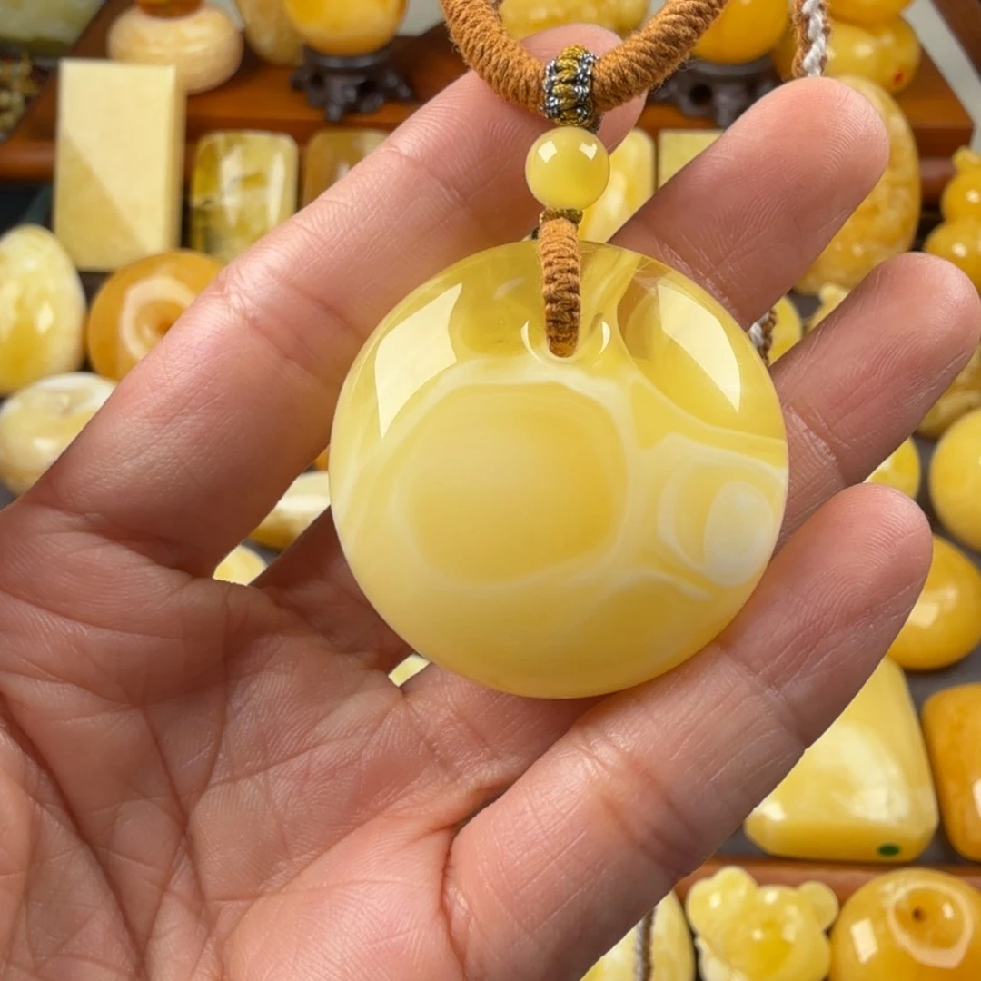 未镶嵌琥珀裸石琥珀蜜蜡无优化