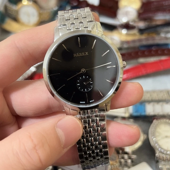 戏***钢牛皮（革）钢石英机芯