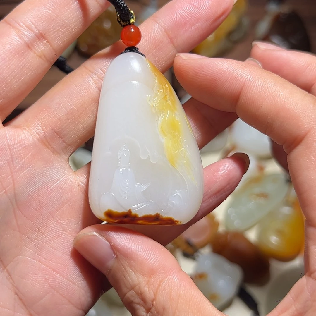 未镶嵌手链和田玉身***好