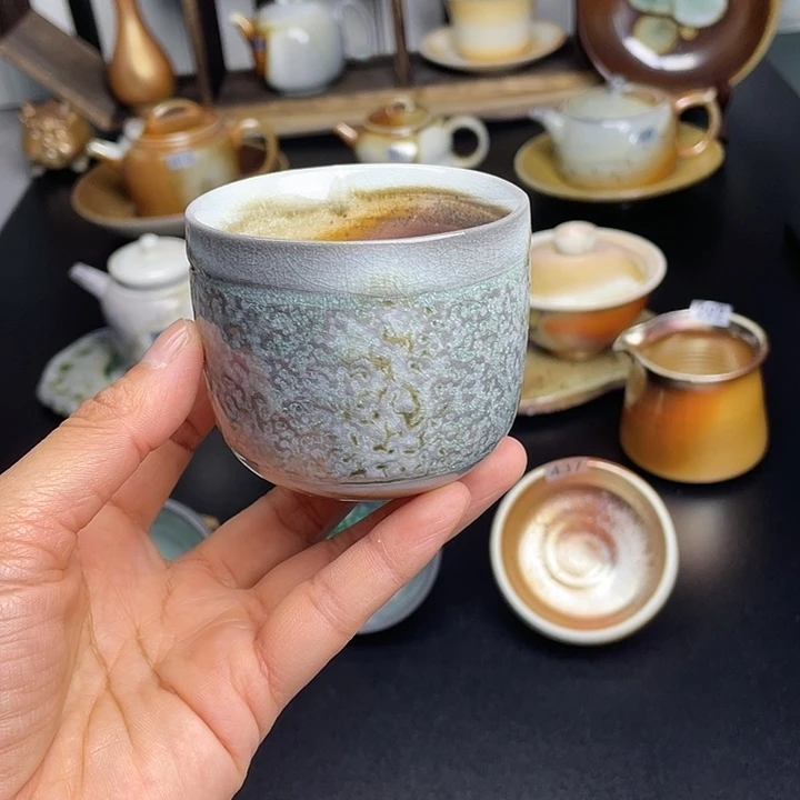 燃薪柴烧茶器主人杯