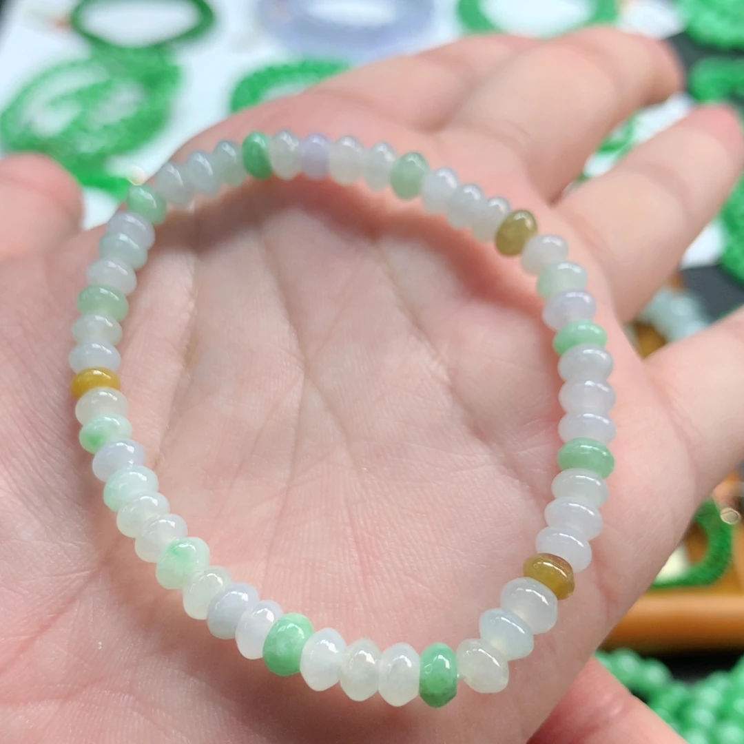 翡翠未镶嵌手链翡翠