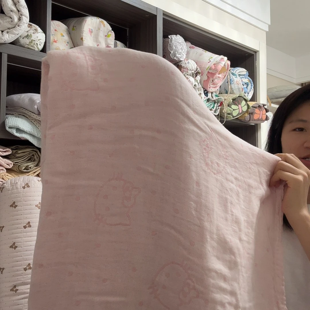 莱赛尔纤维1.5*200 粉色的kt盖毯