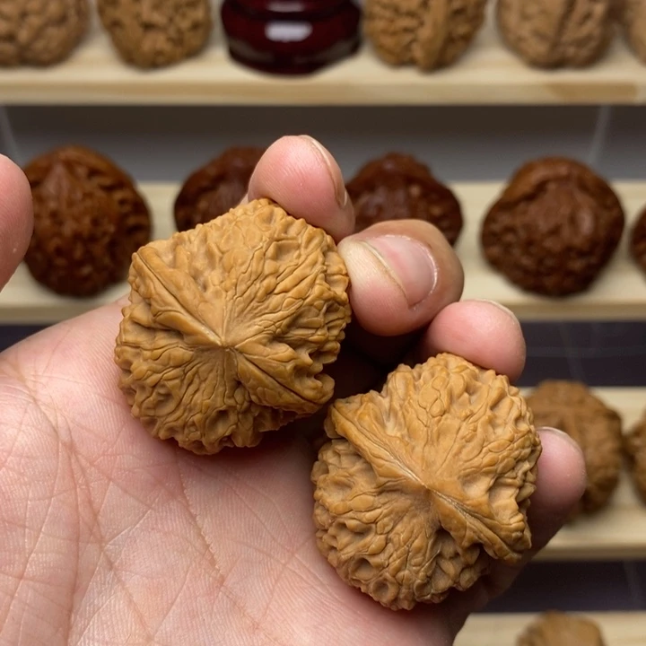 把件核桃34尺全品小众龙眼狮子头