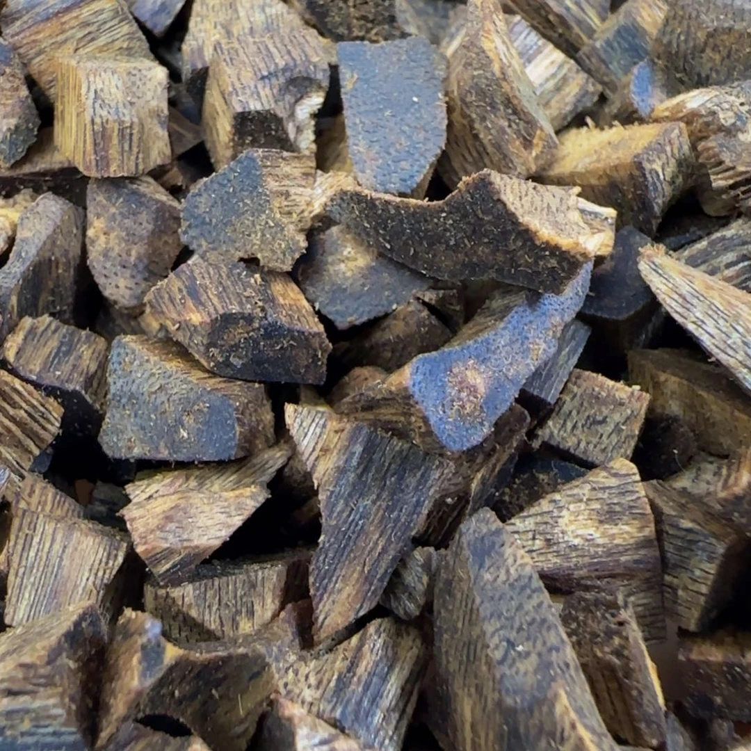 嗨***沉香沉香碎屑虎斑紫棋200g