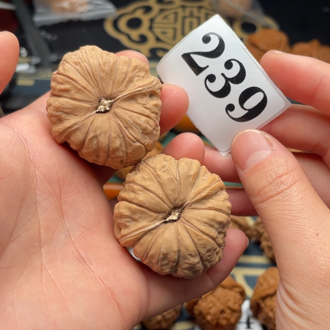 文玩核桃把件40南瓜239号