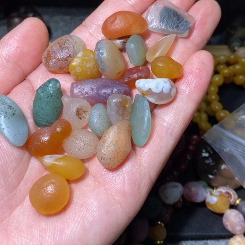 【闪购商品】玛瑙/玉髓颈饰合金新**始