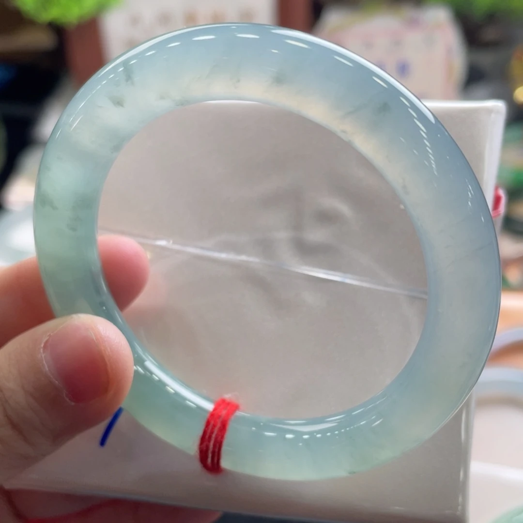 翡翠未镶嵌手镯14号