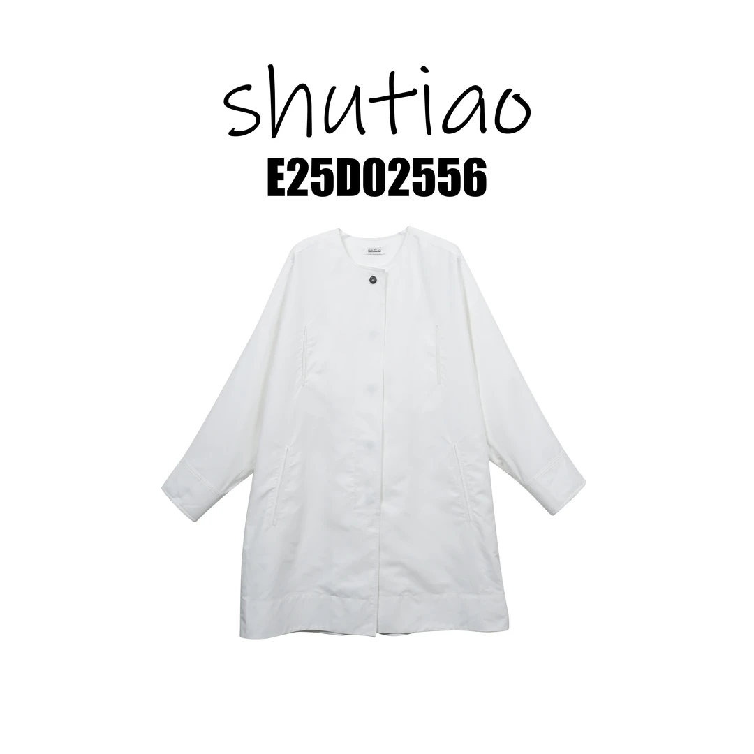 【SHUTIAO】2025夏季：新款小众设计款外套E25D02556