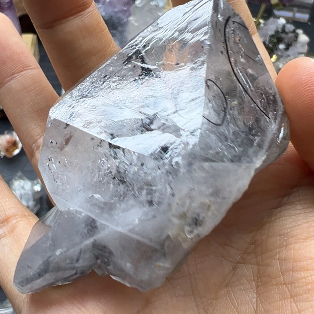 快***子石材闪灵流沙水胆