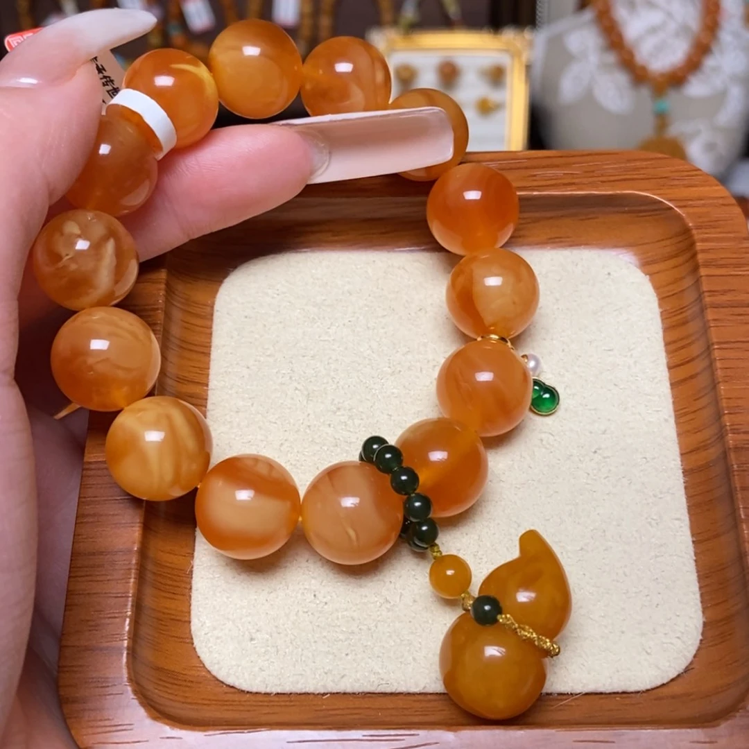 【闪购商品】手链蜜蜡未镶嵌手串