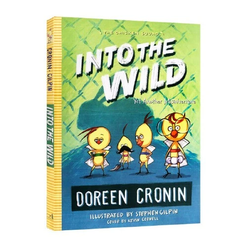 英文原版 The Chicken Squad Into the Wild 小鸡特工队3 侦探推