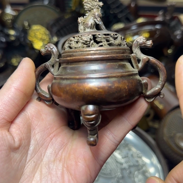 铜器把玩摆件链接