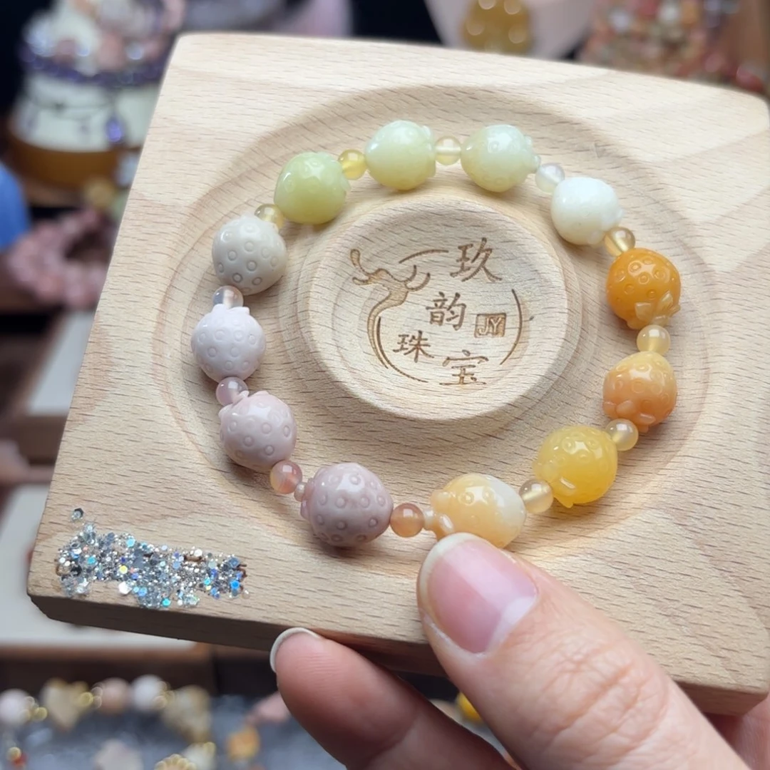 石英质玉珠宝半成品未镶嵌