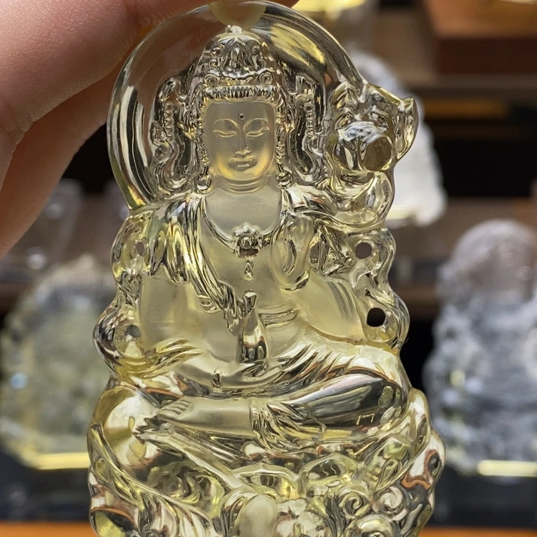《***》未镶嵌吊坠(赠链)水晶