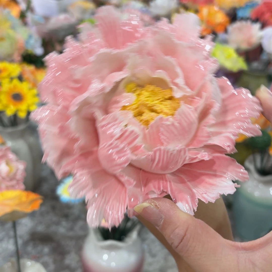 陶瓷花拍满20元发货，退款拉黑