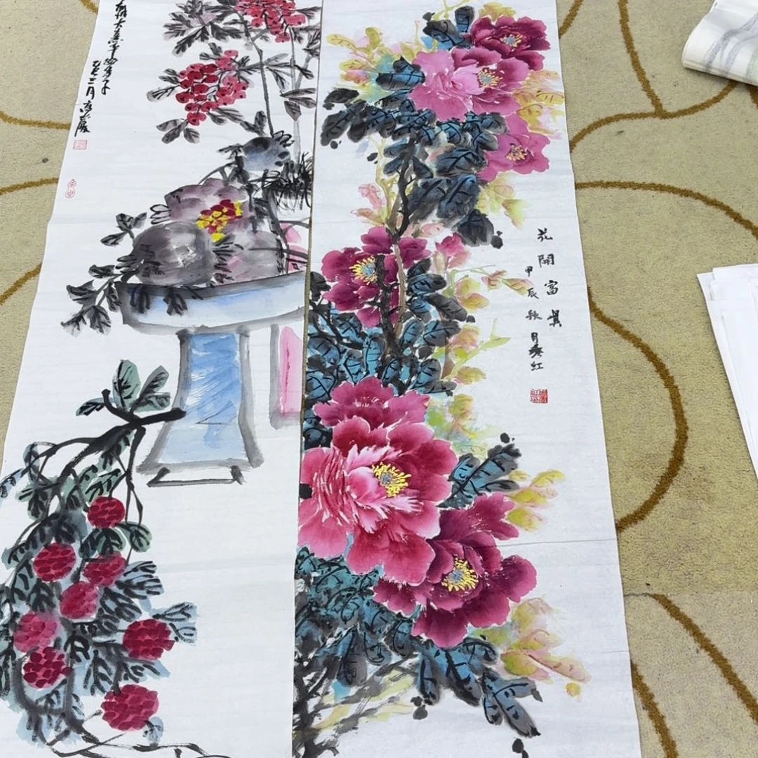 z***g国画国画老师作品刘