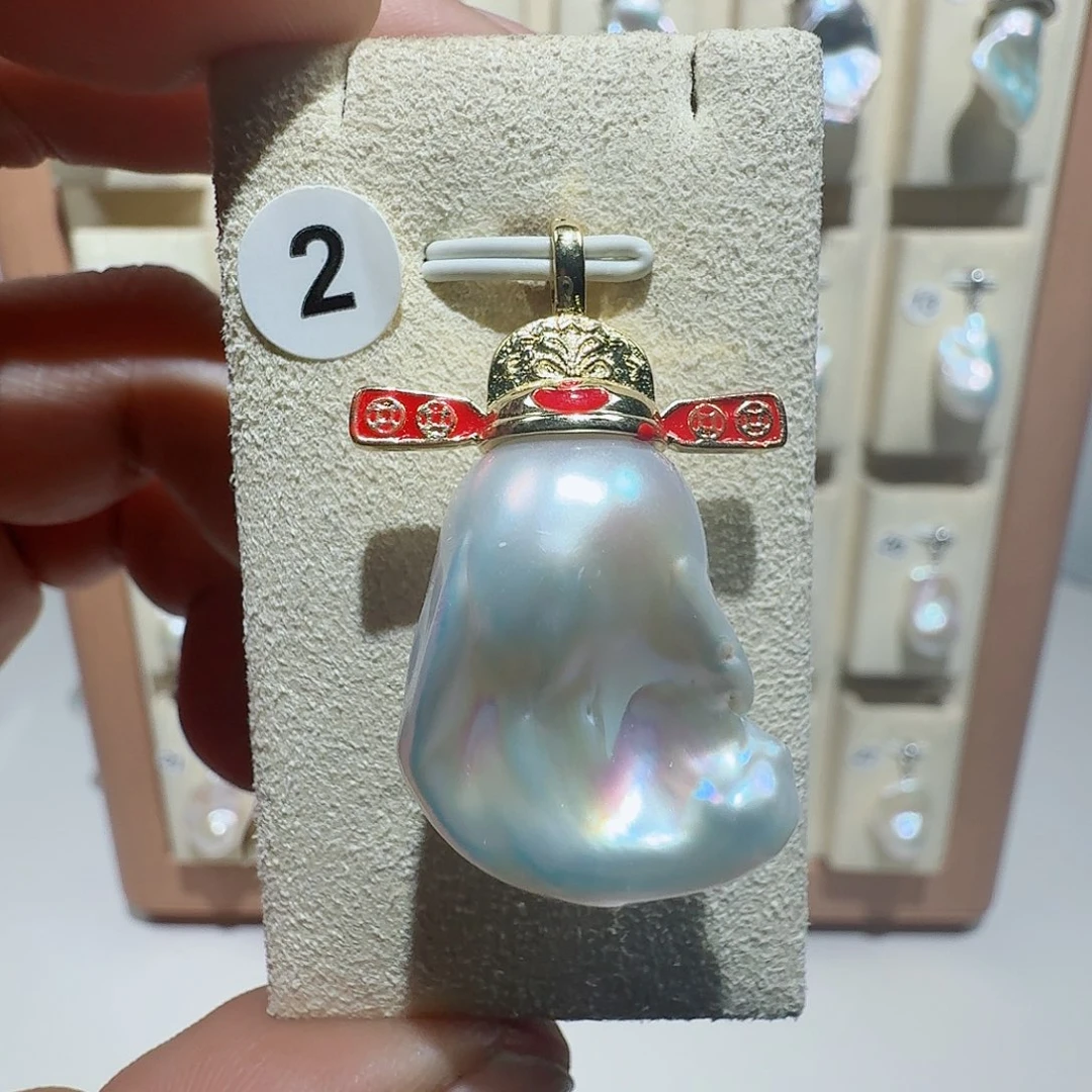 颈饰合金淡水珍珠