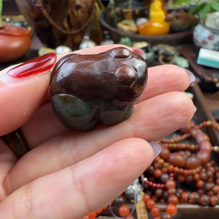 和田玉（糖玉）戒指未镶嵌简****