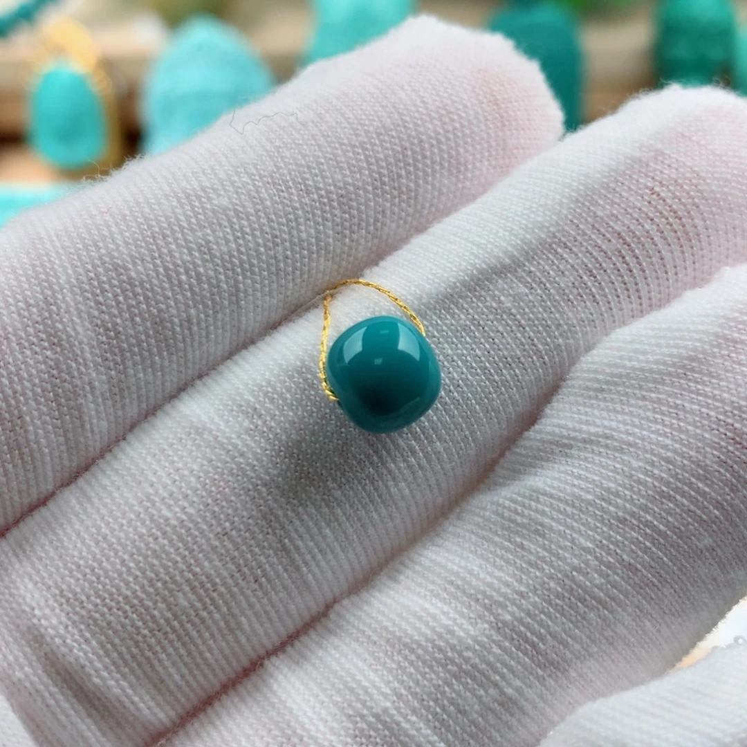 绿松石未镶嵌发饰7.4-6.8