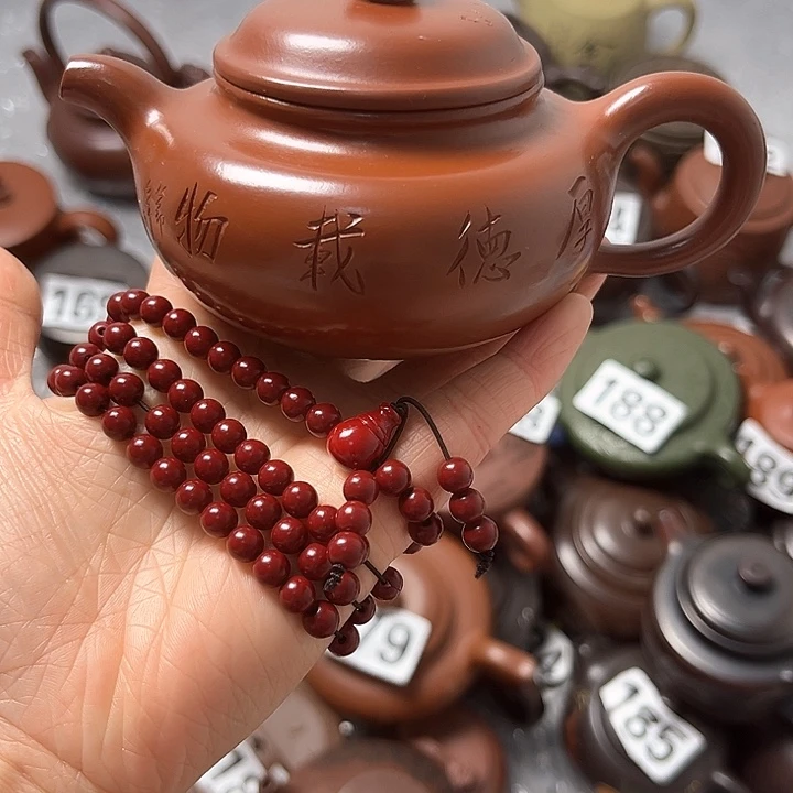紫砂茶壶紫砂微瑕半手