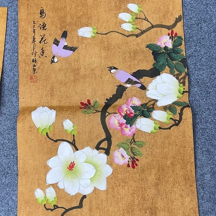 国画纯手绘国画作品