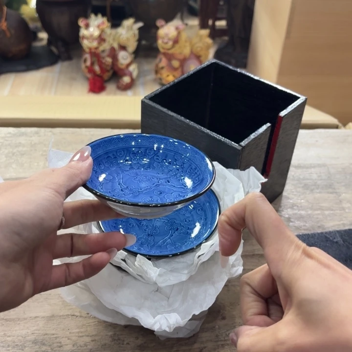 陶瓷古美术置物摆件