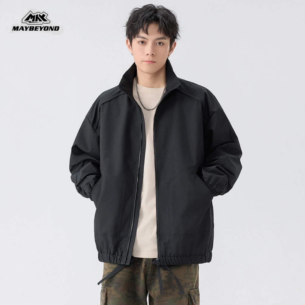 MAYBEYOND男款新春软壳冲锋衣轻薄外套百搭单冲户外三防面料QT