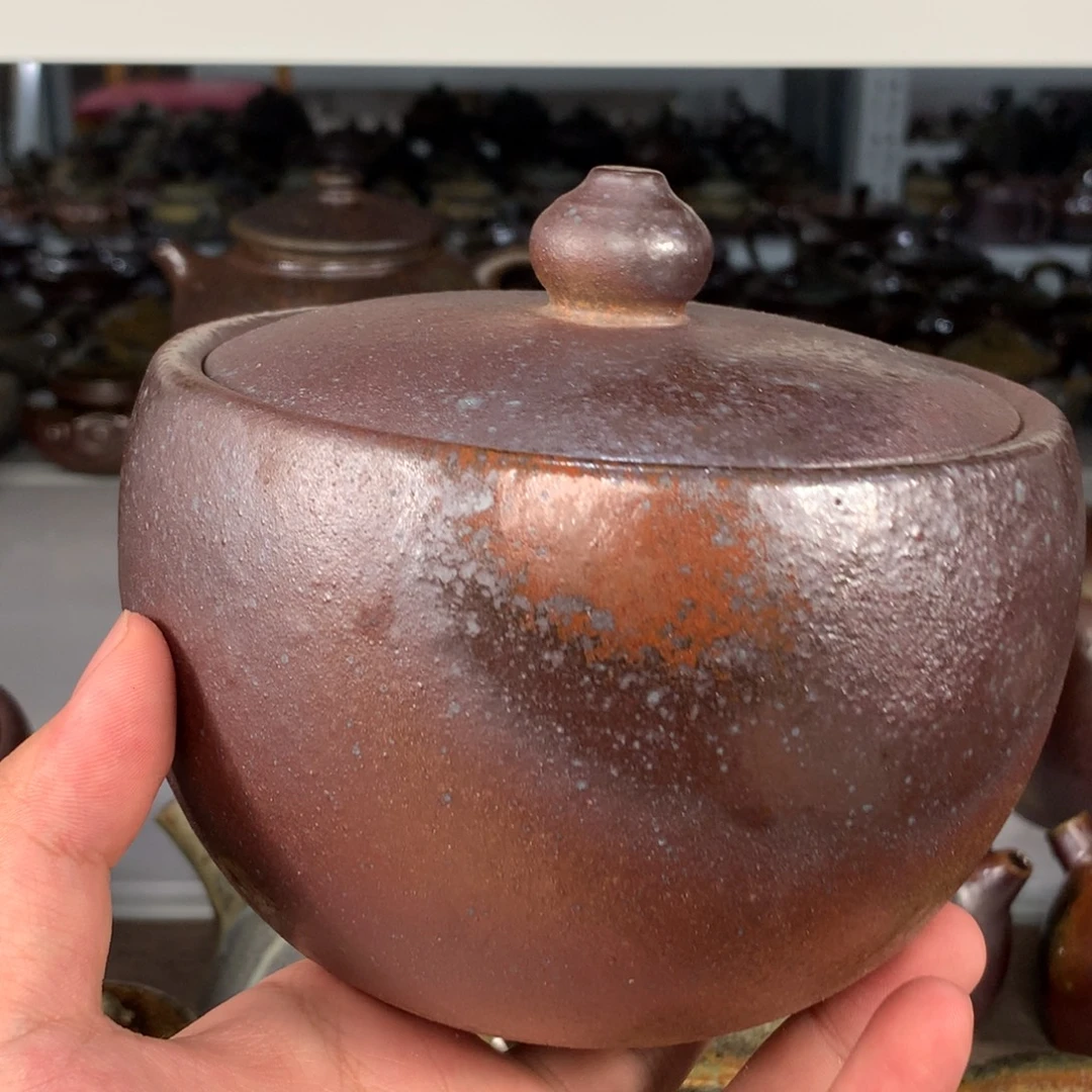 A***C茶壶紫砂纯自然柴烧