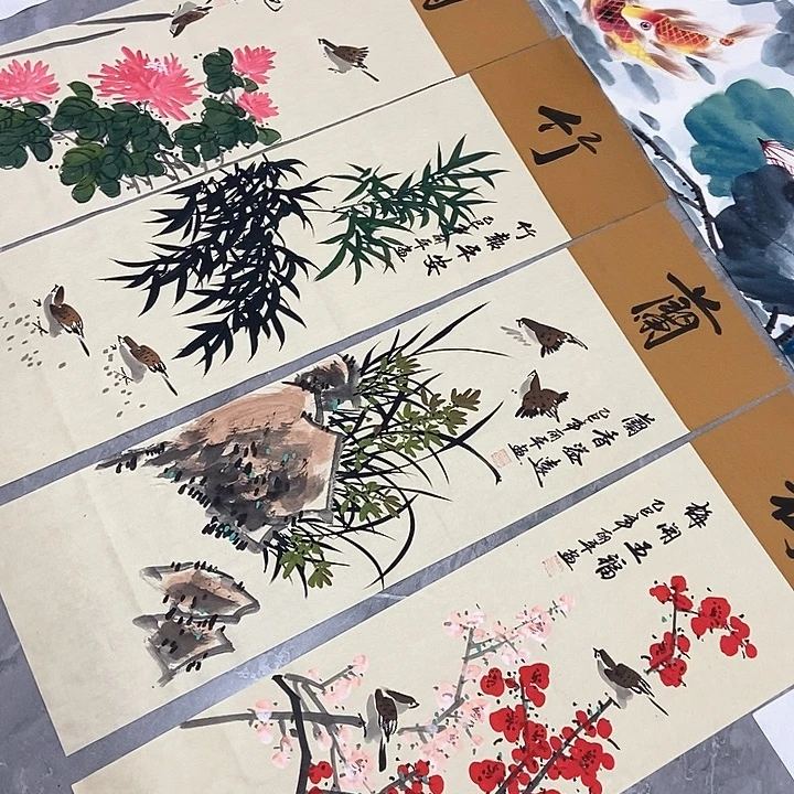 小周画廊的直播间