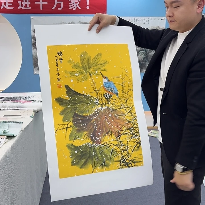 国画手绘国画作品