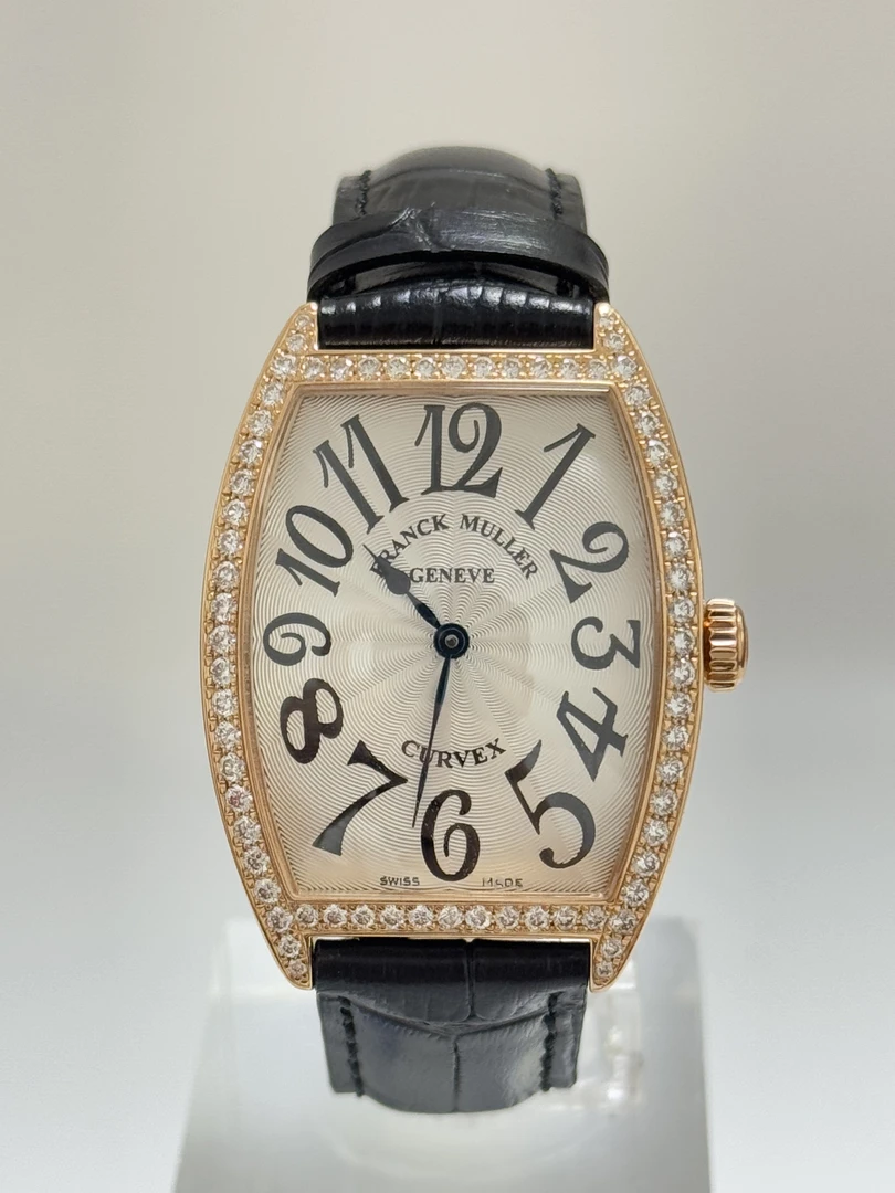 95新  志杰/法穆兰2852玫瑰金/原钻/全套