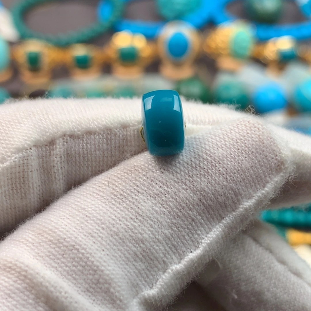 绿松石未镶嵌绿松石9.4mm