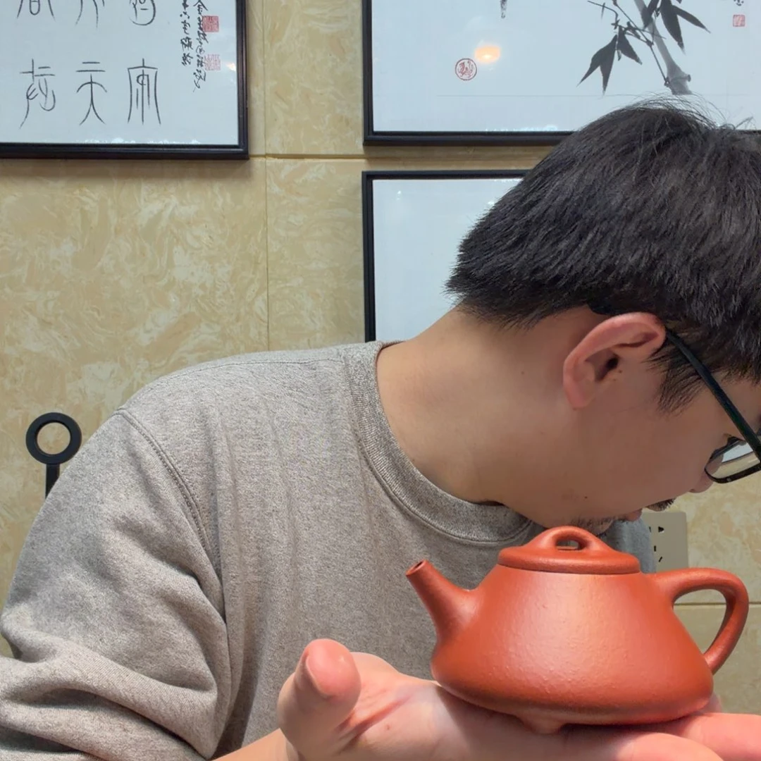 茶壶紫砂小果子市送柴烧杯中