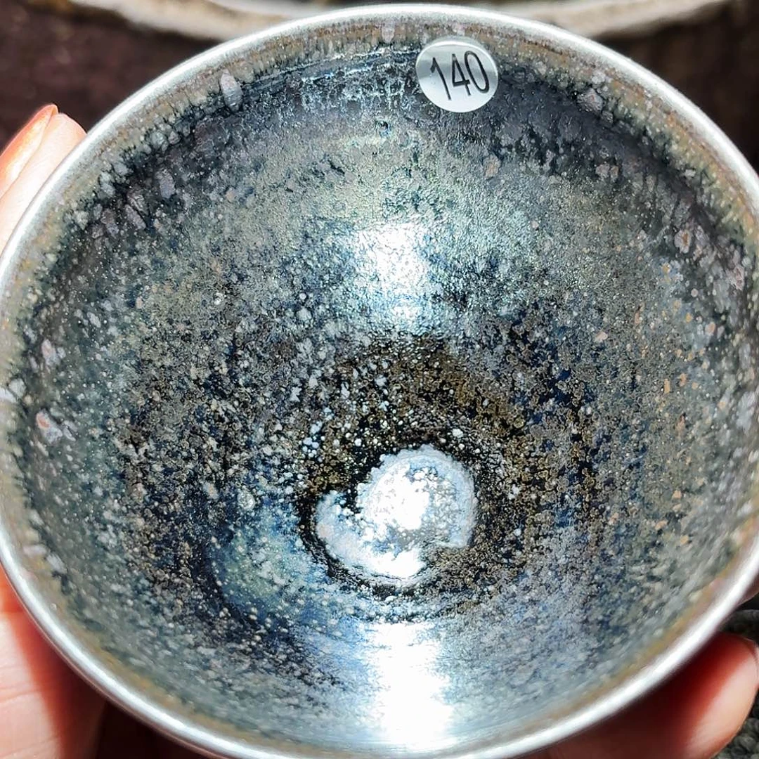 茶盏义兴龙窑建盏140微瑕