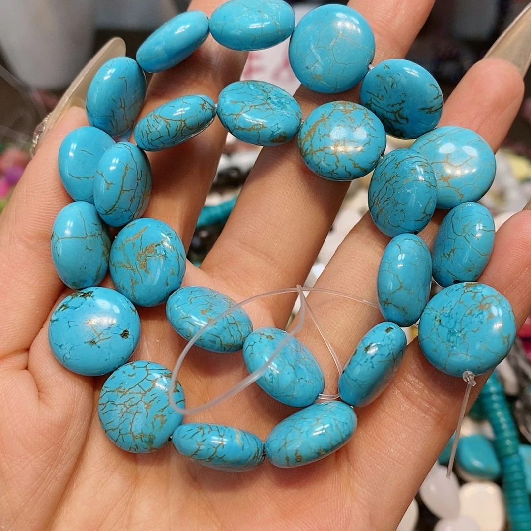 散珠玛瑙/玉髓松石一条