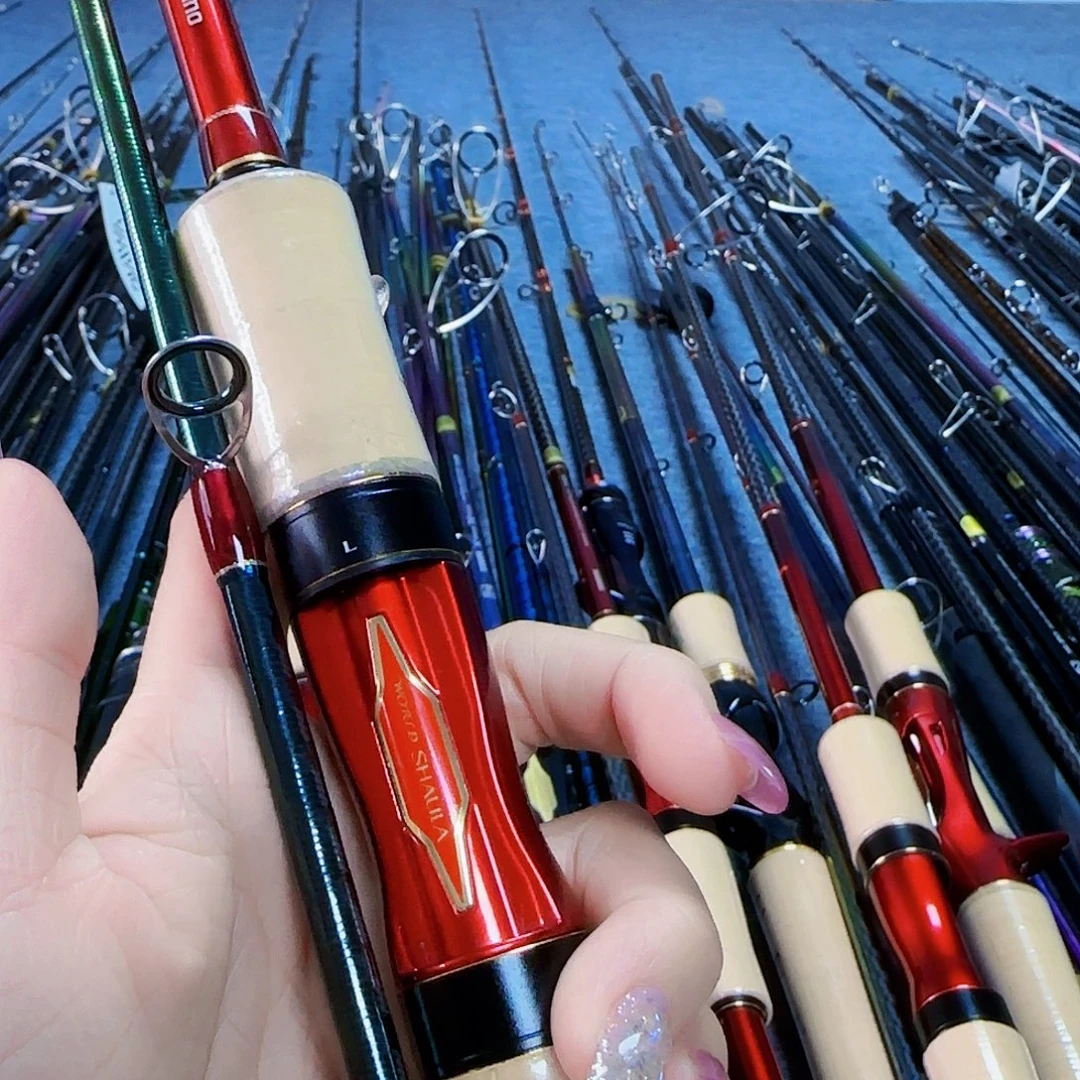 小***王3.8m碳素路亚竿直柄杆链接