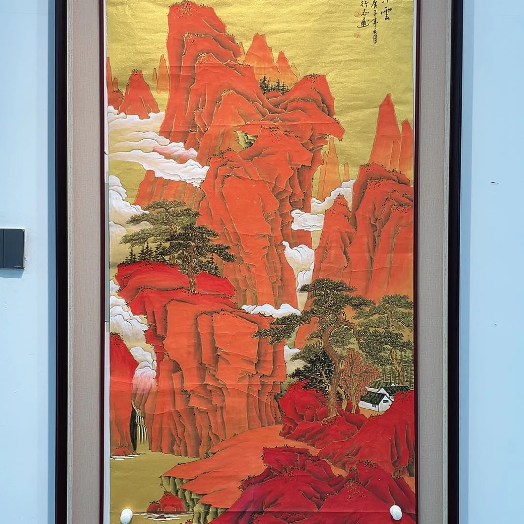 国画凌行志老师手绘国画精品