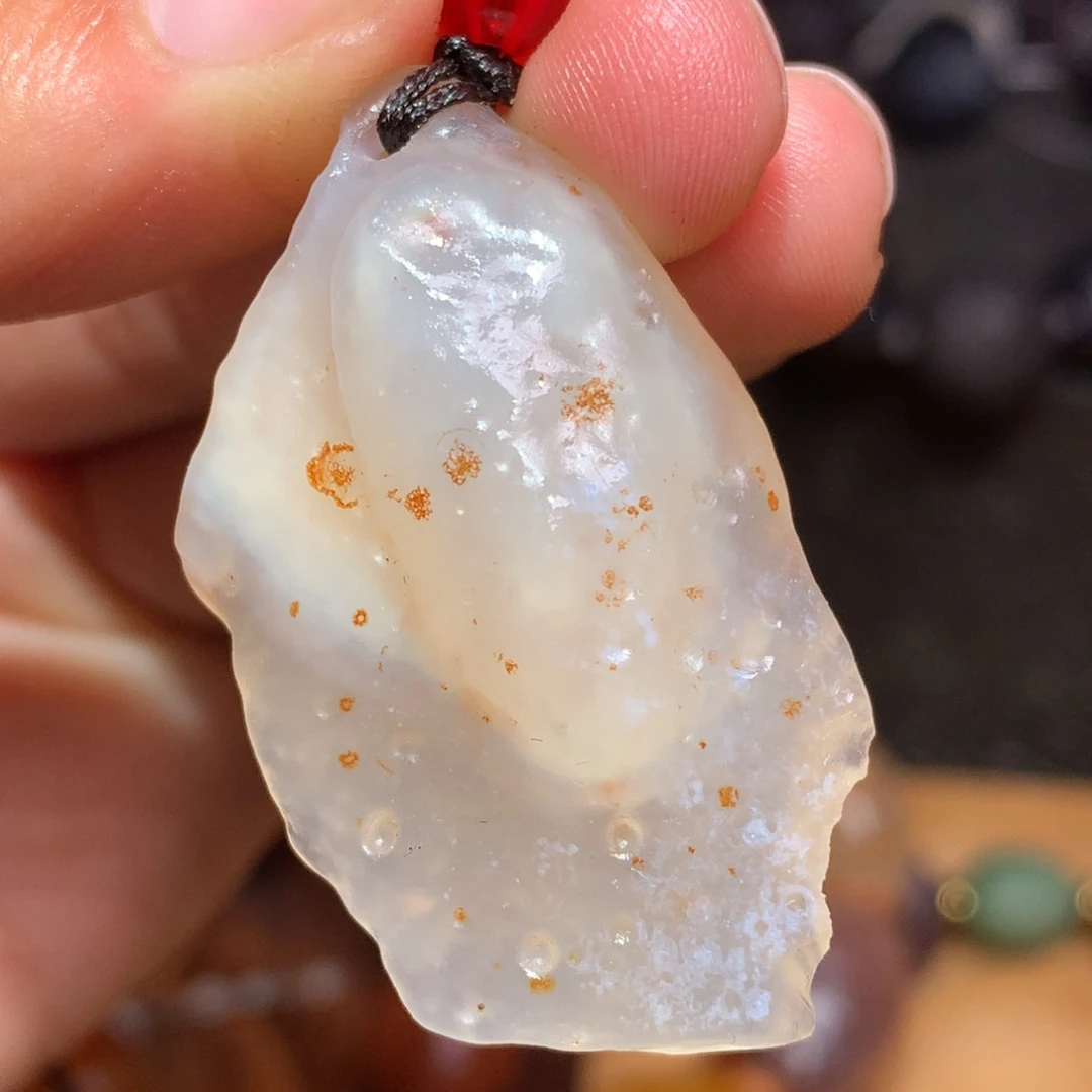 未镶嵌玛瑙/玉髓珠宝半成品