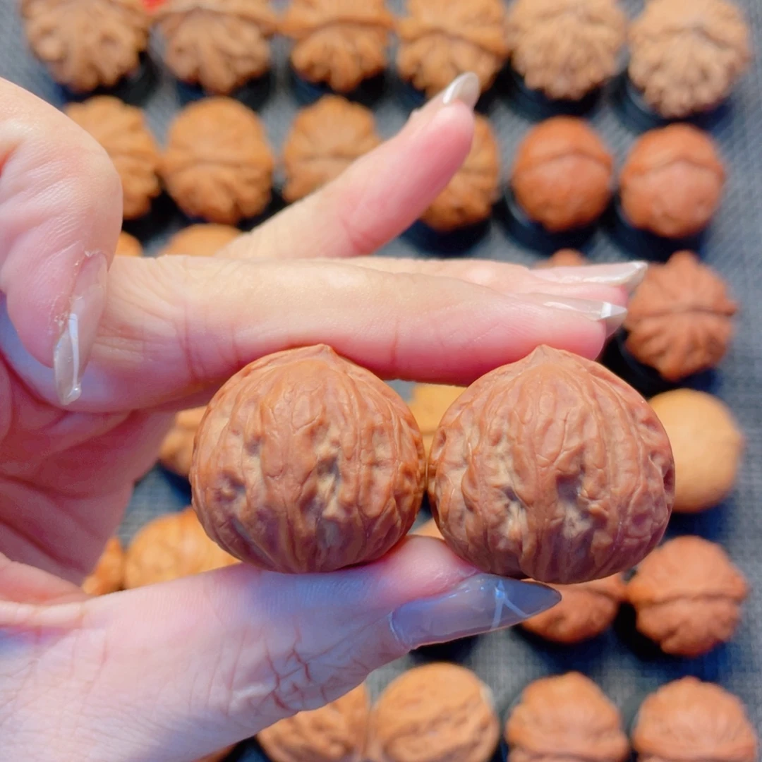 海***洋文玩核桃把件蜜桃