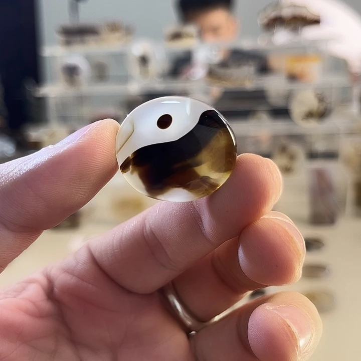 玛瑙/玉髓吊坠(不含链)未镶嵌