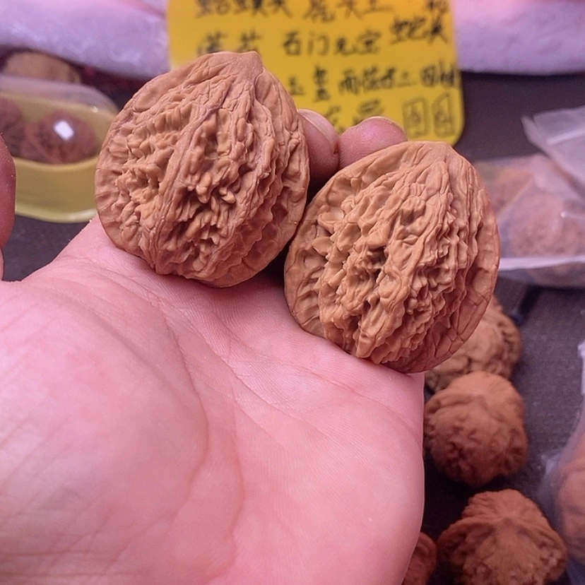 【闪购商品】吊坠文玩核桃43全品麦穗虎头