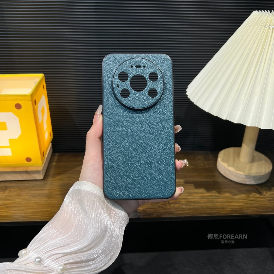 适用于华为mate80promax手机壳真皮mate80保护套mate80pro防摔款