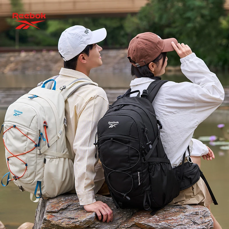 Reebok/锐步新款40L大容量登山出行徒步时尚百搭双肩男女登山包