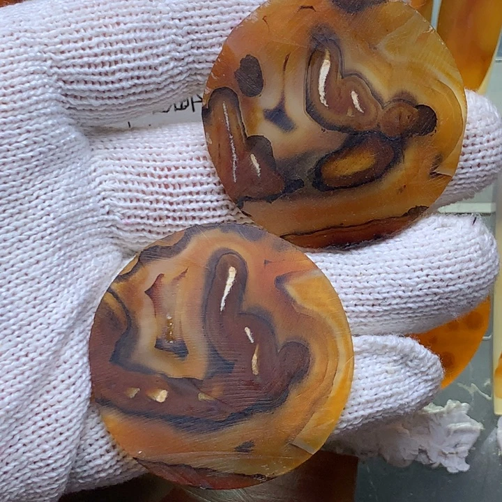 未镶嵌颈饰玛瑙/玉髓87有瑕