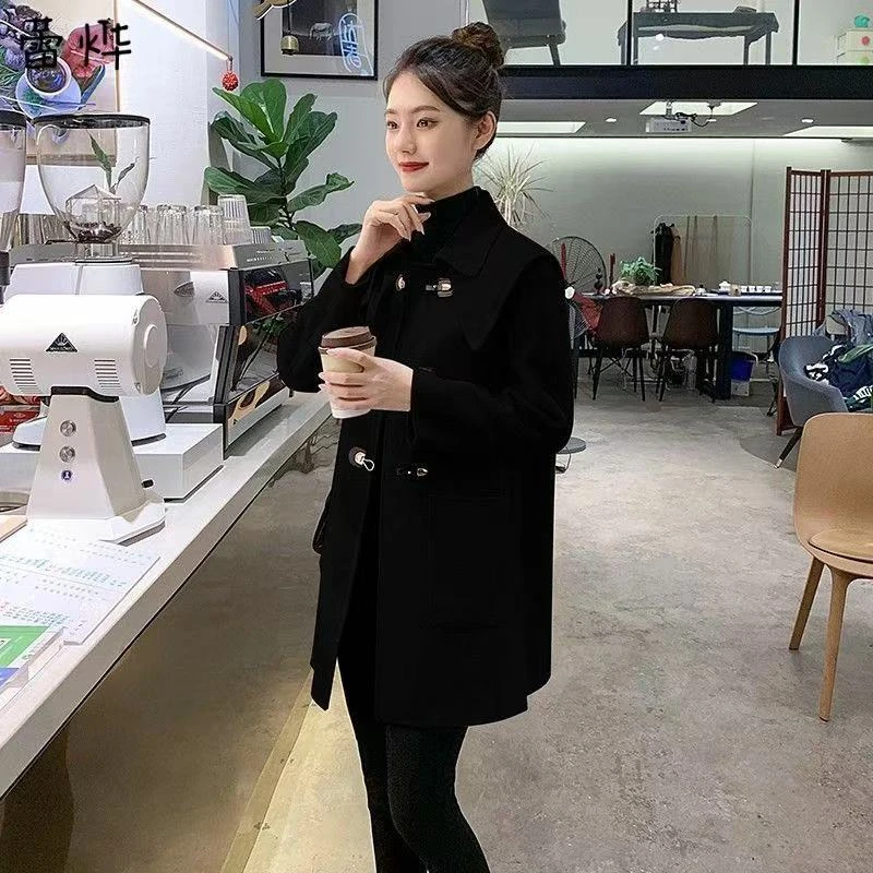 【静姐宠粉】品牌撤柜冬季女士金属扣大衣G017