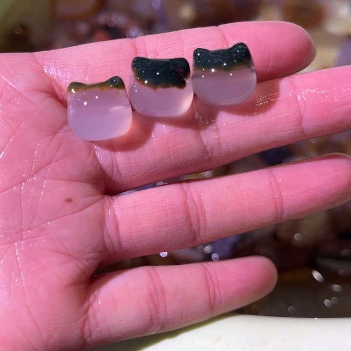 子***弹玛瑙/玉髓未镶嵌手链